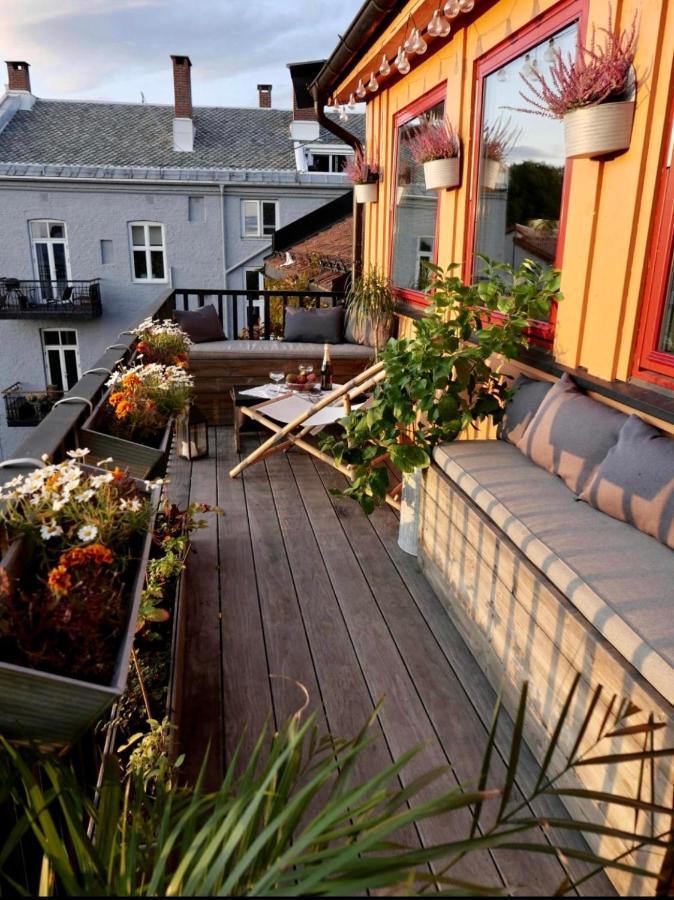 Penthouse In Oslo'S Hippest District Gruenerlokka Lägenhet Exteriör bild