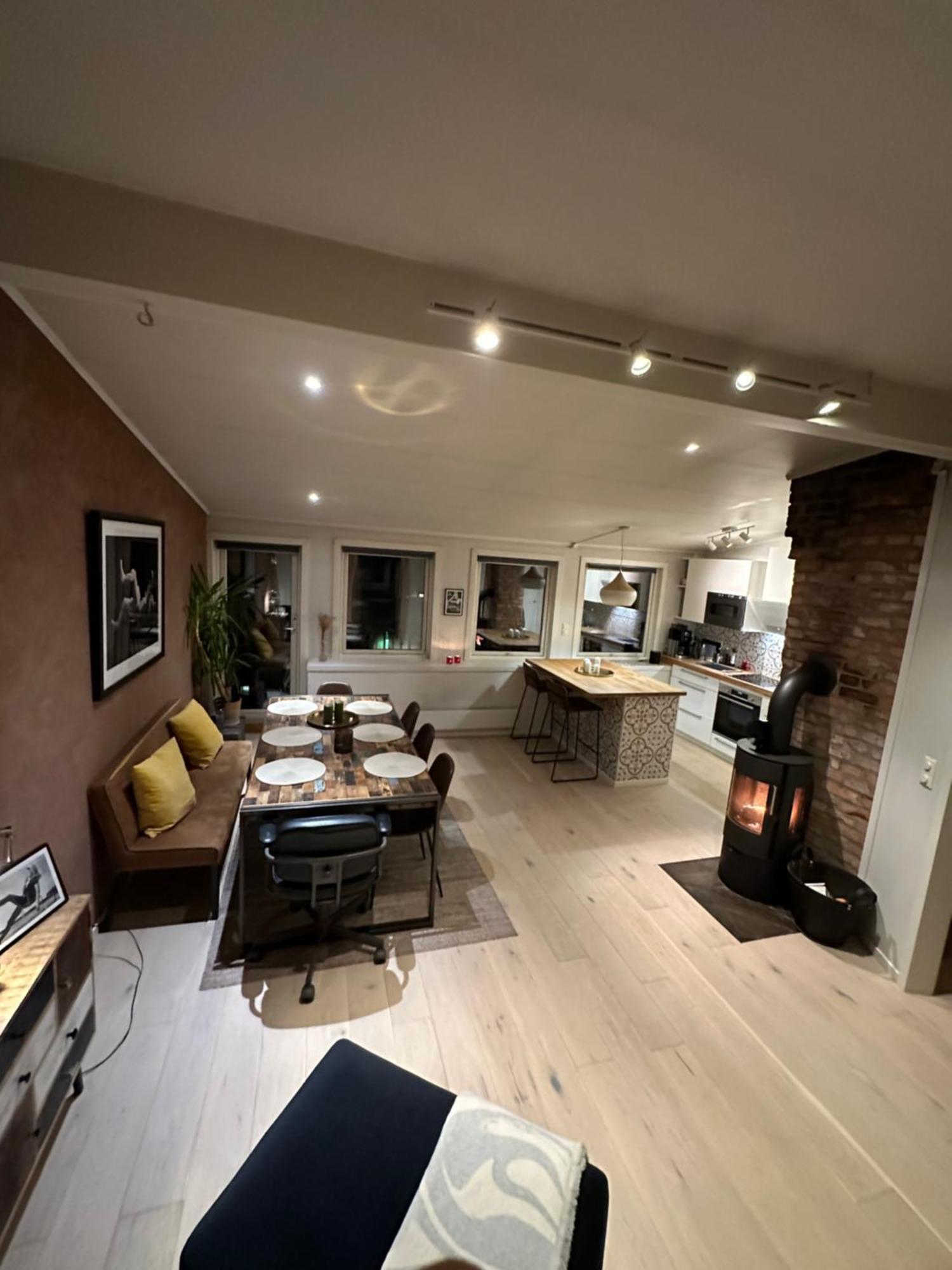 Penthouse In Oslo'S Hippest District Gruenerlokka Lägenhet Exteriör bild
